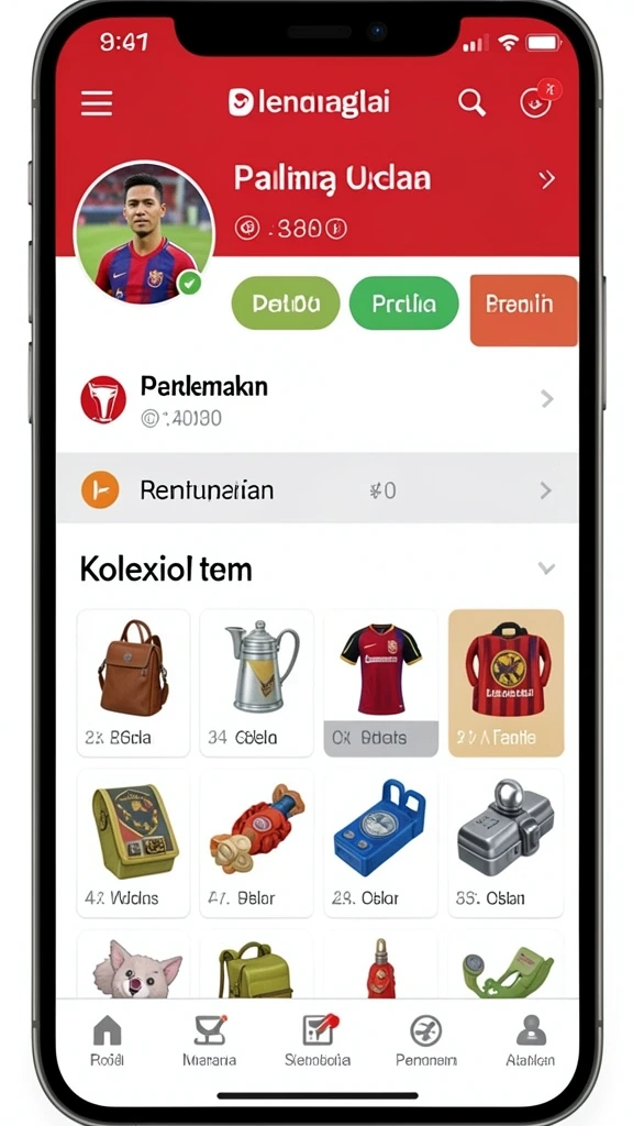 47f - Tangkapan layar yang menunjukkan karakter utama dalam aksi.