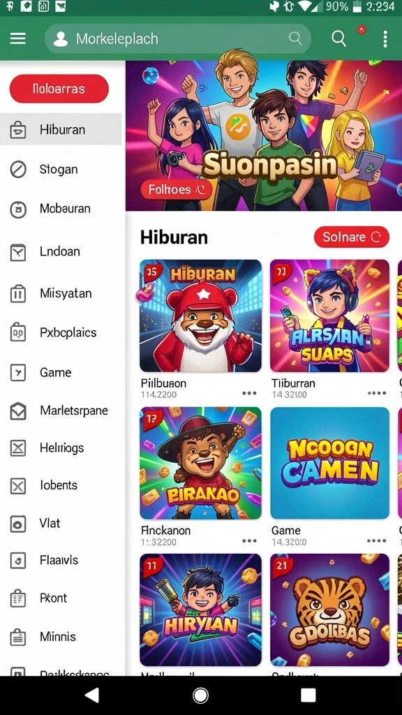 hoye55 - Screenshot 3: Misi menantang yang membuat pemain terpacu.