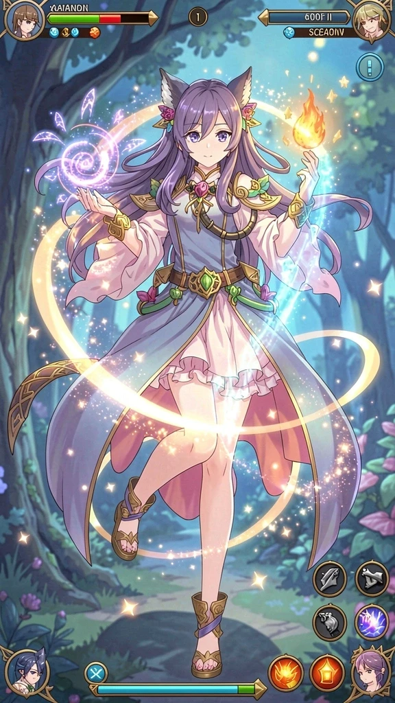 jepang77 - Screenshot menampilkan festival musim semi yang penuh warna.